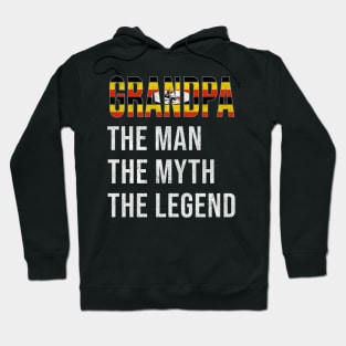 Grand Father Ugandan Grandpa The Man The Myth The Legend - Gift for Ugandan Dad With Roots From  Uganda Hoodie